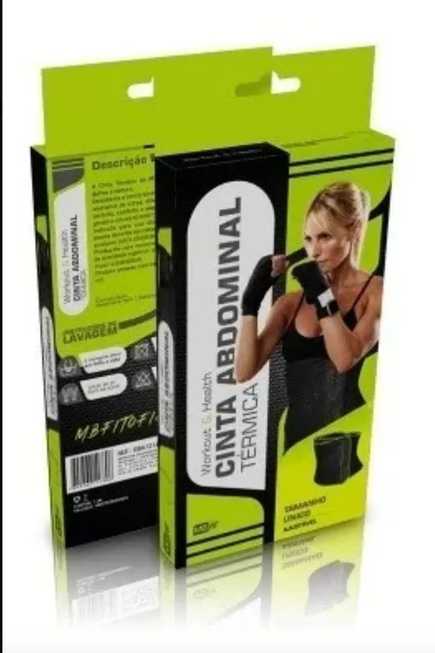 Cinta abdominal térmica perga peso rapidamente  - Foto 3