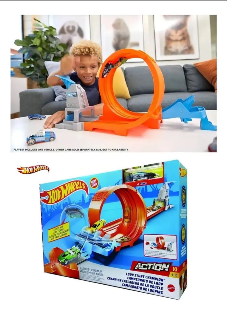 Pista Hotwheels campeonato de looping - Foto 4