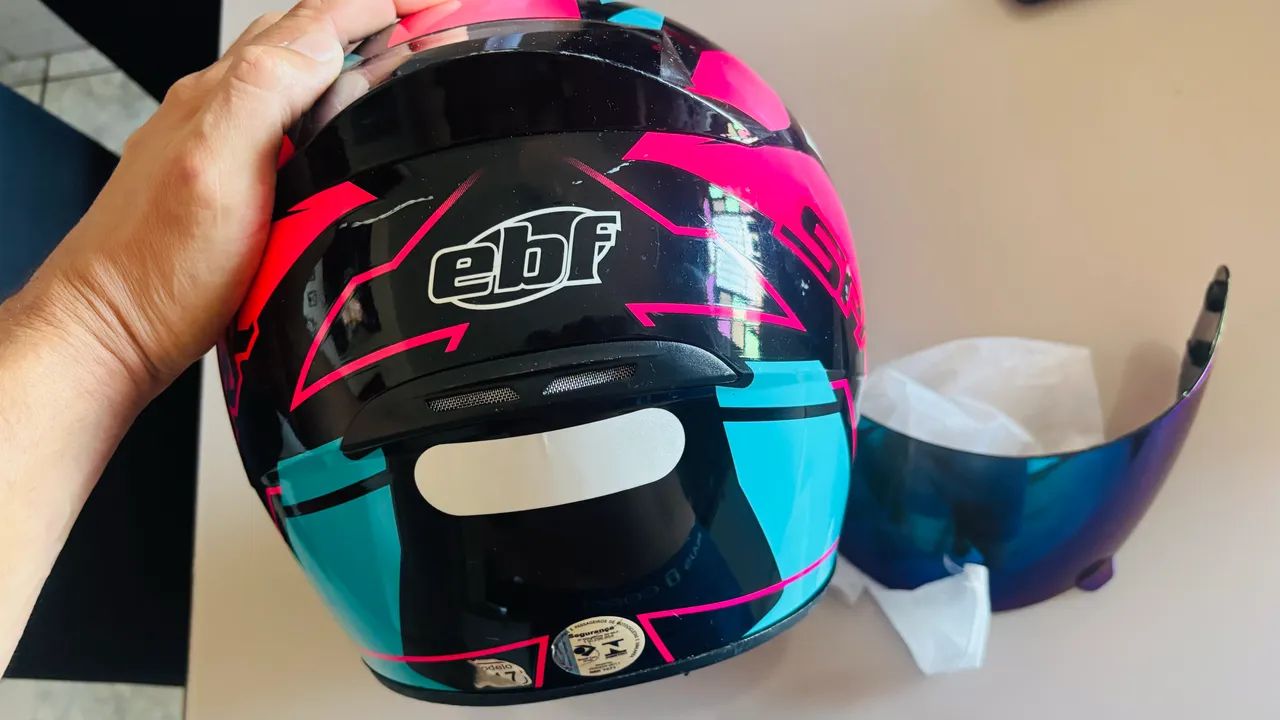 CAPACETE EBF  - Foto 2