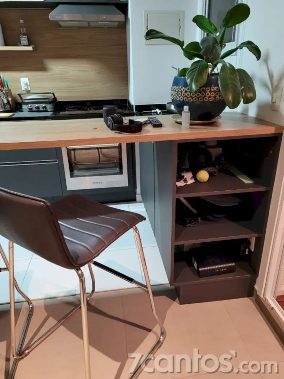 Apartamento, Brooklin, 1 Quarto - Foto 5
