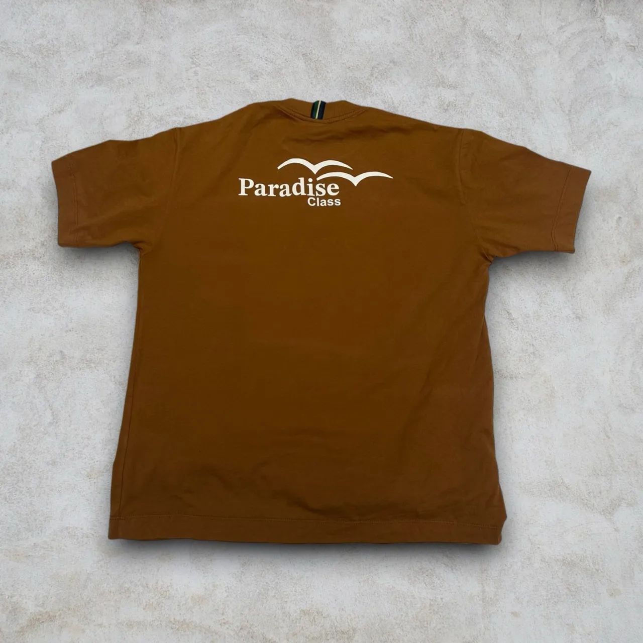 camiseta class paradise marrom p - Foto 3