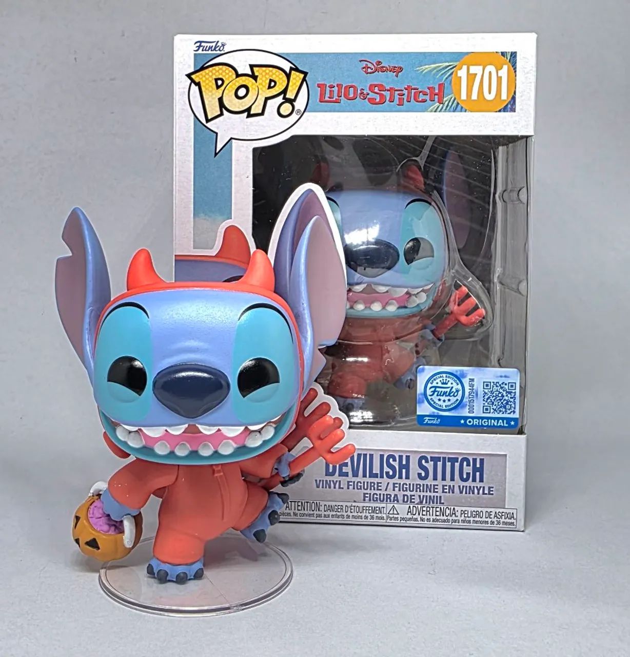 Funko Pop Devilish Stitch special edition 1701