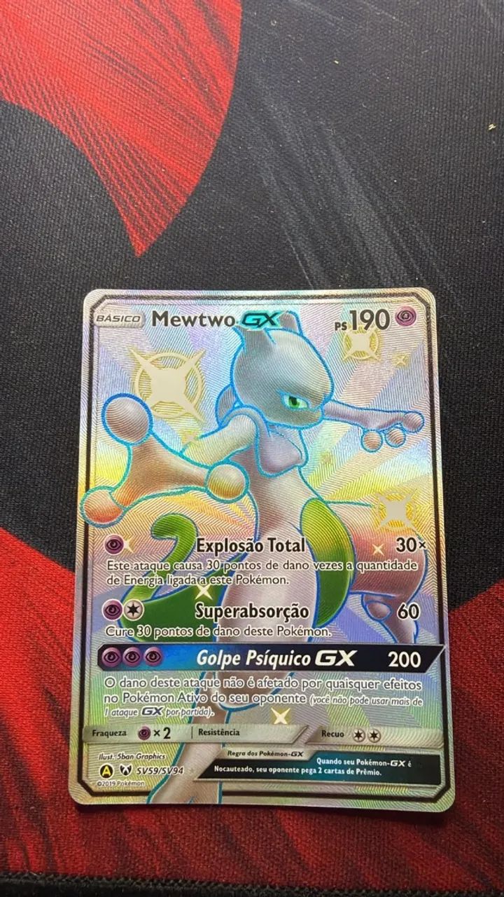 Mewtwo-GX (59/94) - Carta Pokemon