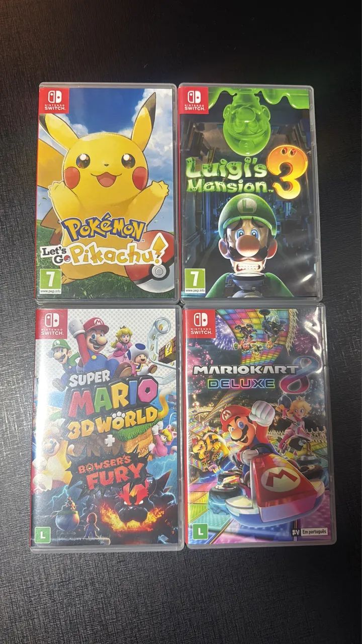 Jogos Nintendo switch 