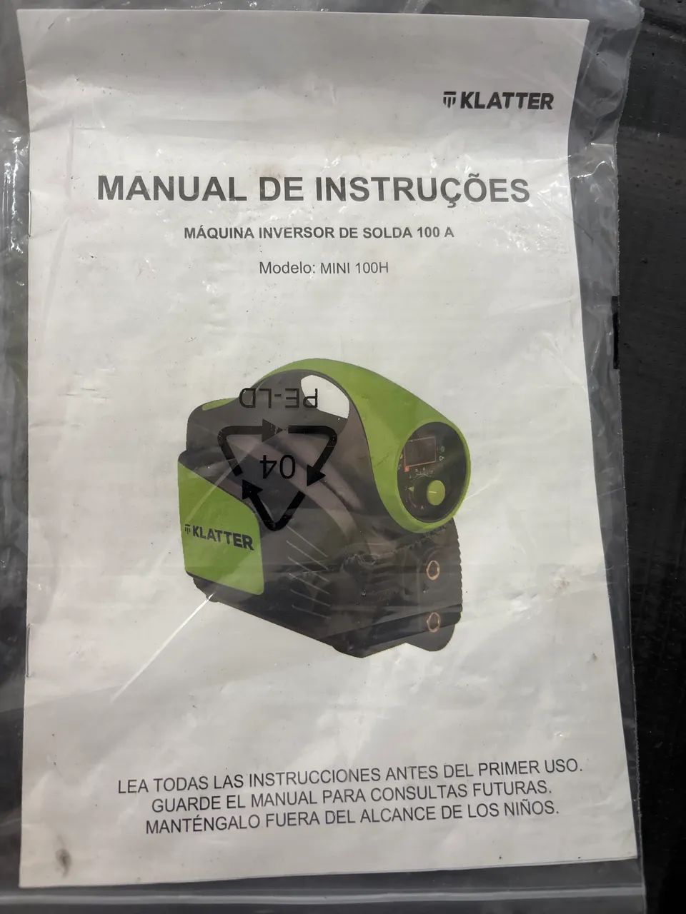 Máquina de solda elétrica portátil 100 A - Foto 5