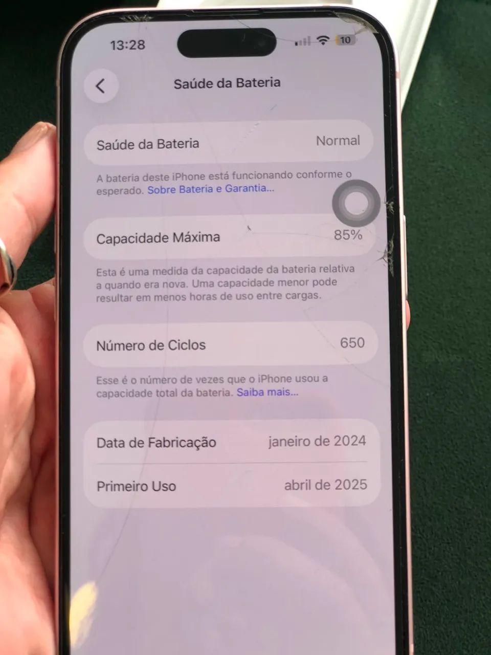 iPhone 15 - 256gb - rosa  - Foto 3