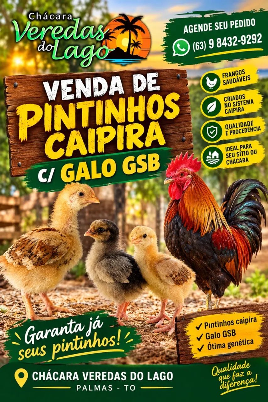 Pintinho caipira 