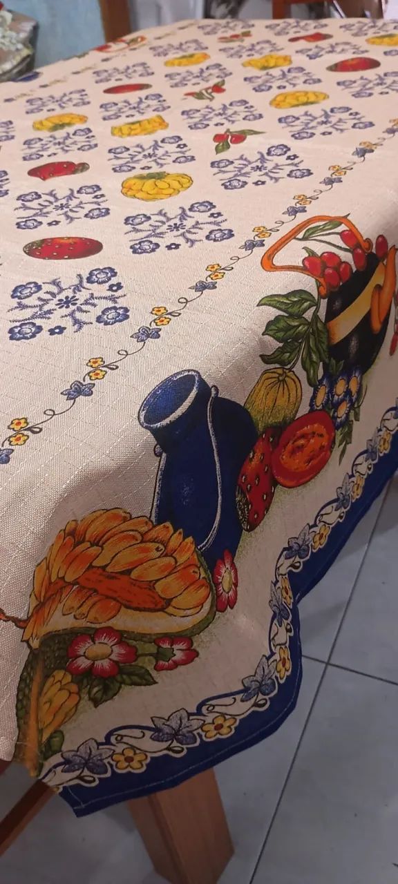 Toalha de Mesa em Linho
