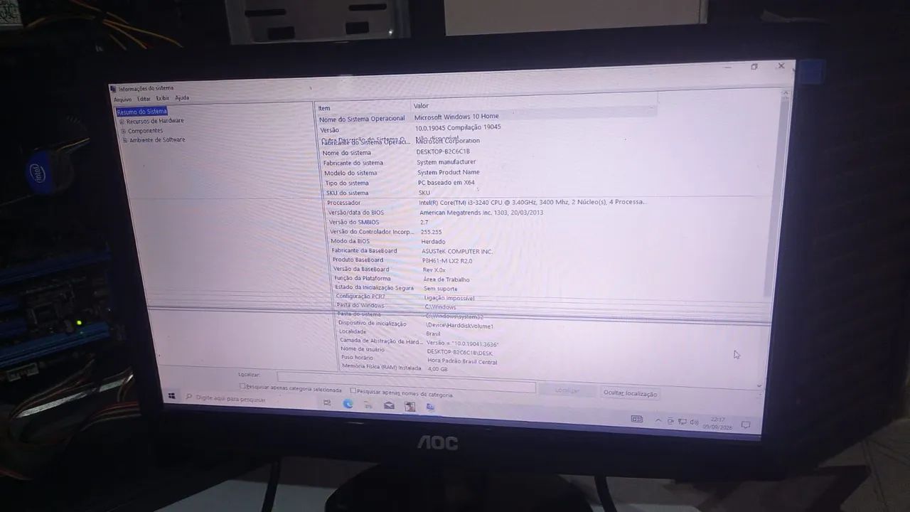 PC INTEL Para trabalho e estudos e jogos leves - Foto 5