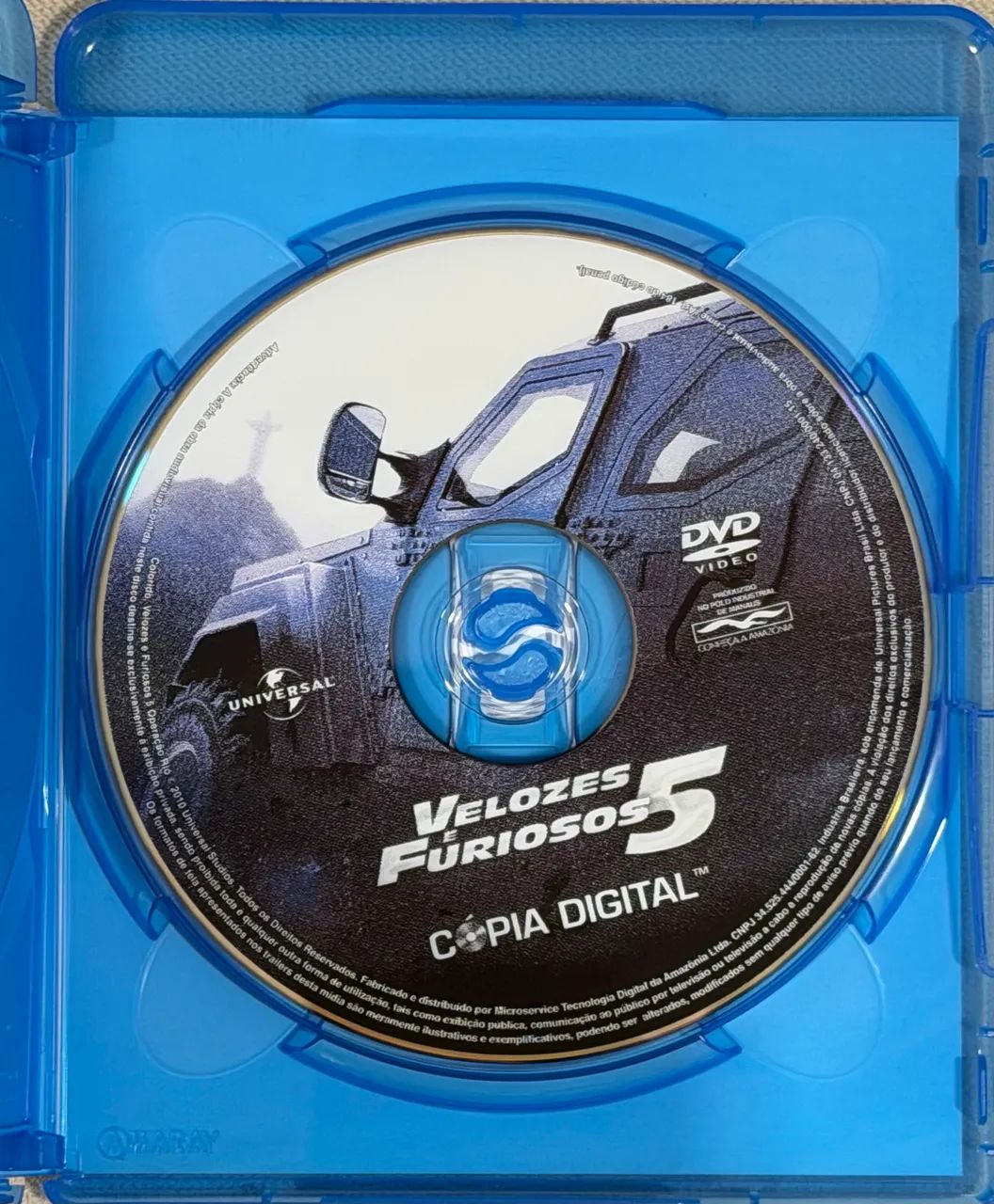 Blu-Ray Velozes e Furiosos 5 - Operação Rio (original) - Foto 4