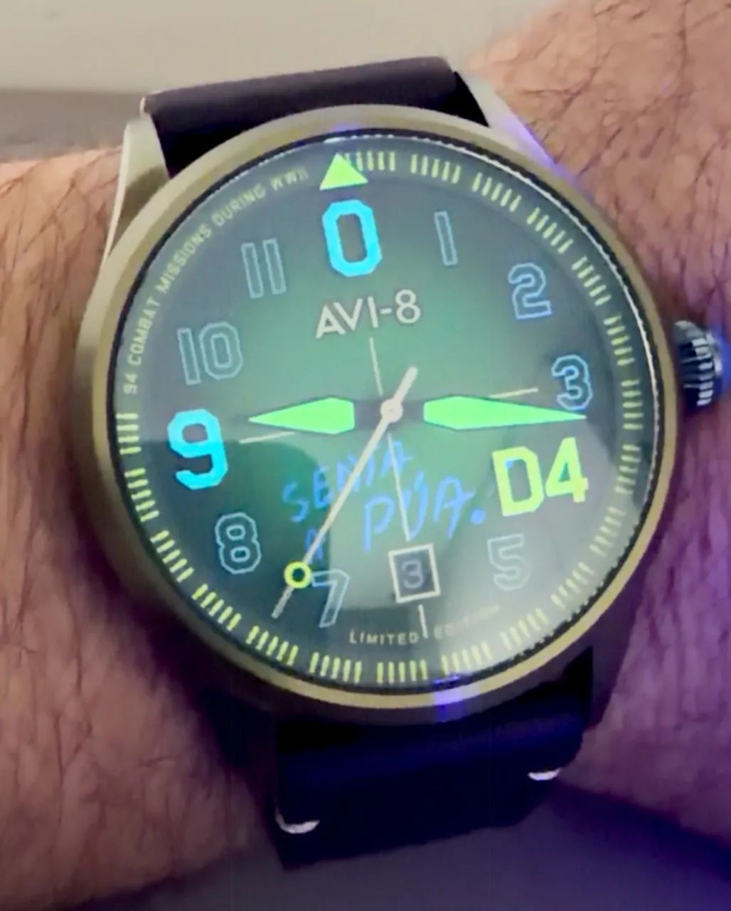Relógio Avi-8 Flyboy Engineer Automatic ? Senta a Púa? - Foto 4
