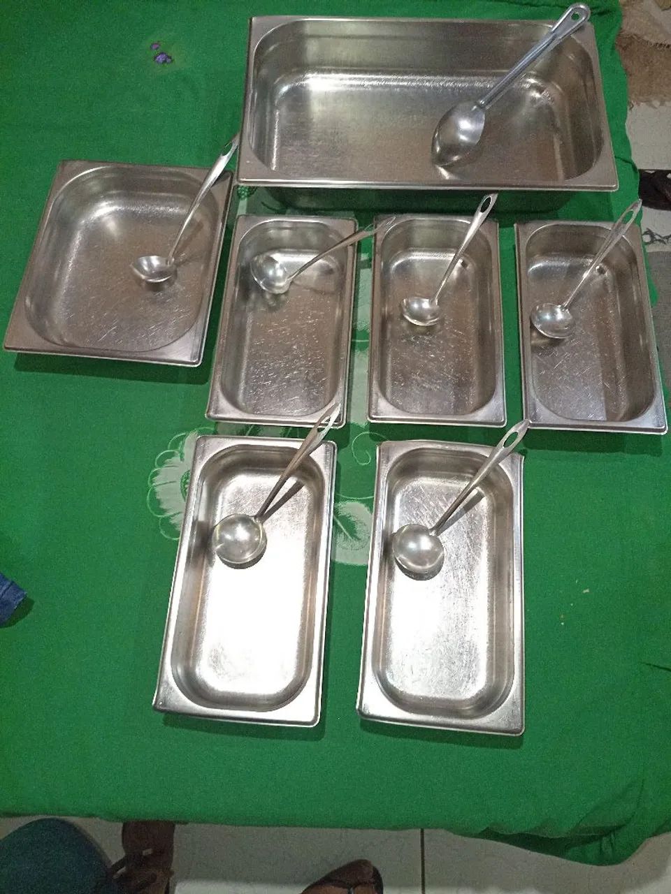 Conjunto de cubas acompanhando com colheres - Foto 2