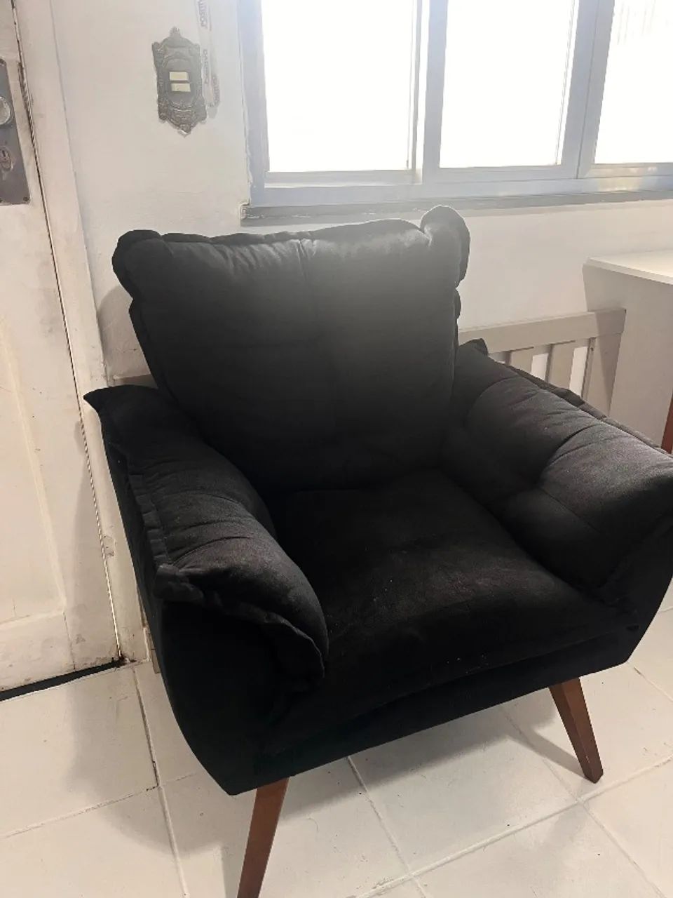 2 poltronas Opala - cor preta  - Foto 3