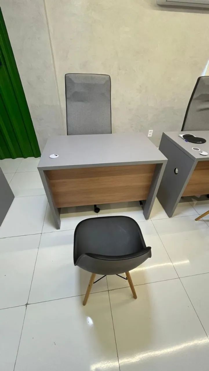 Mesa para escritório 1,3 m MDF - Foto 3