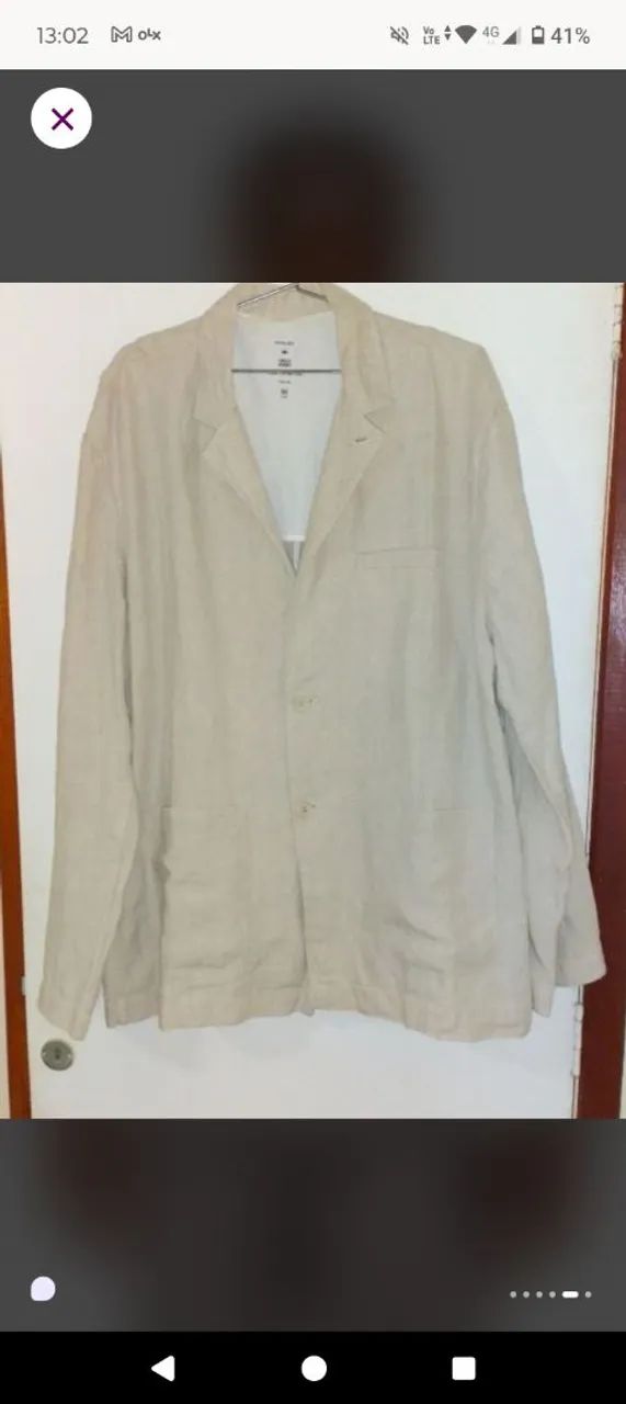 blazer linen classic new osklen  - Foto 5