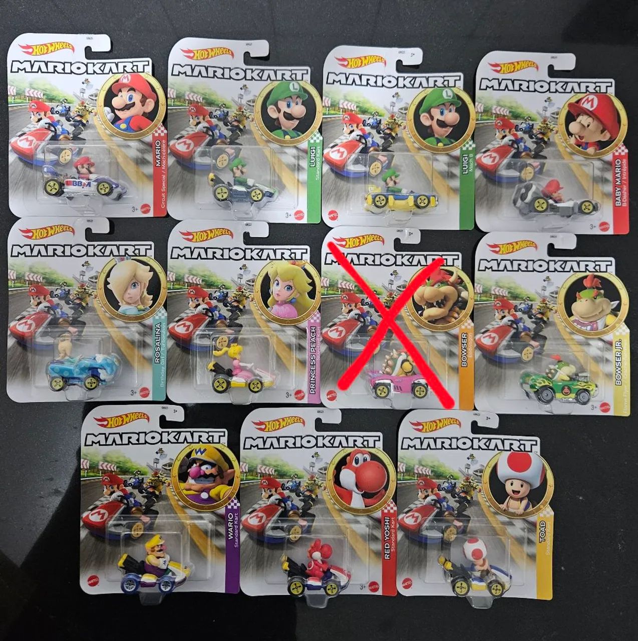 Hot Wheels Mario Kart - A partir de R$ 60,00