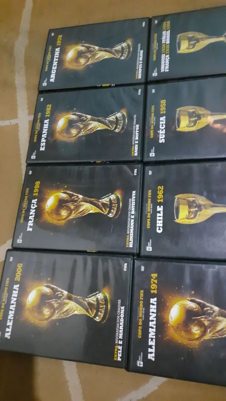 Lote dvds FIFA copa e placar  - Foto 2