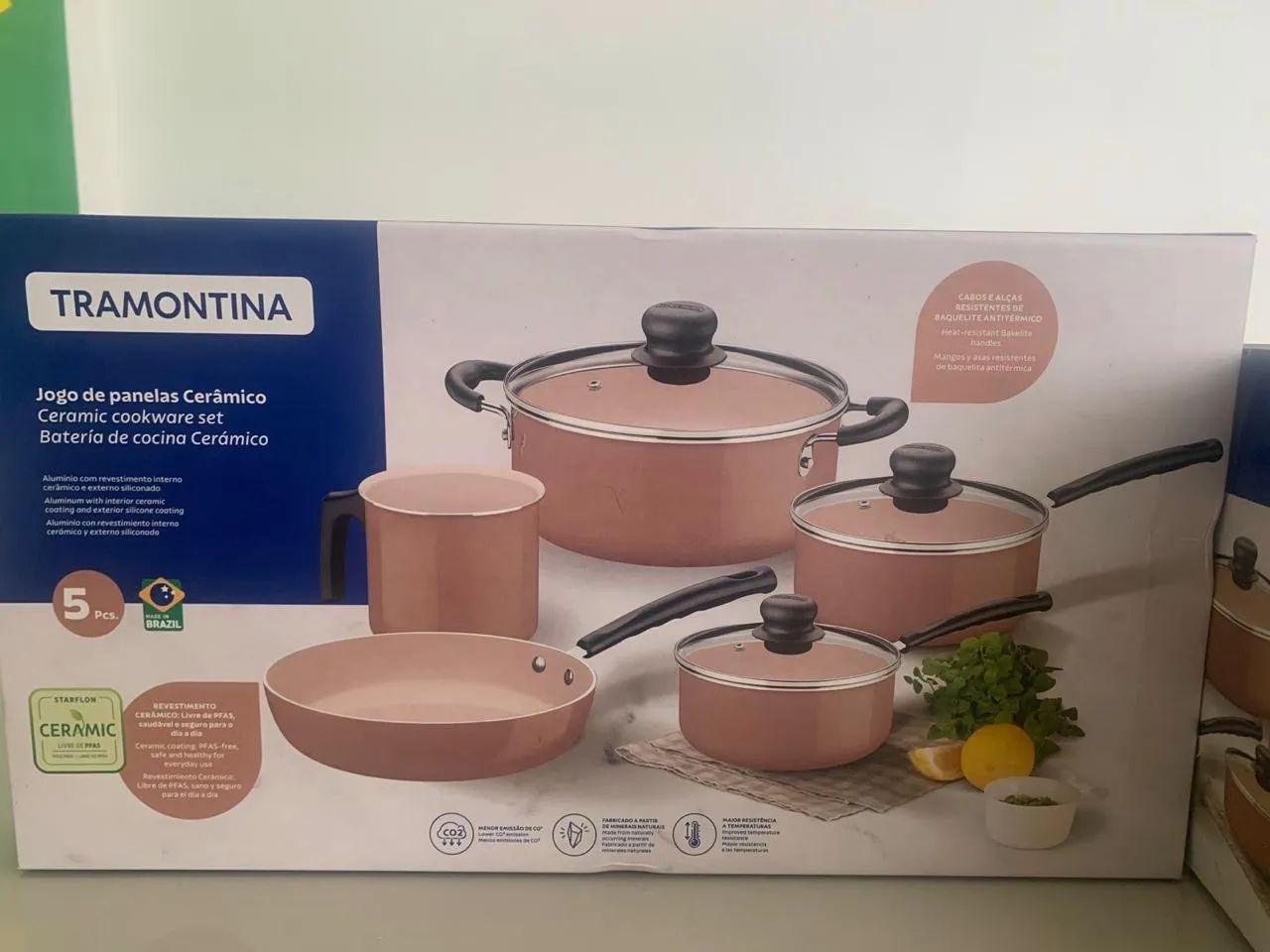 JOGO DE PANELAS TRAMONTINA 