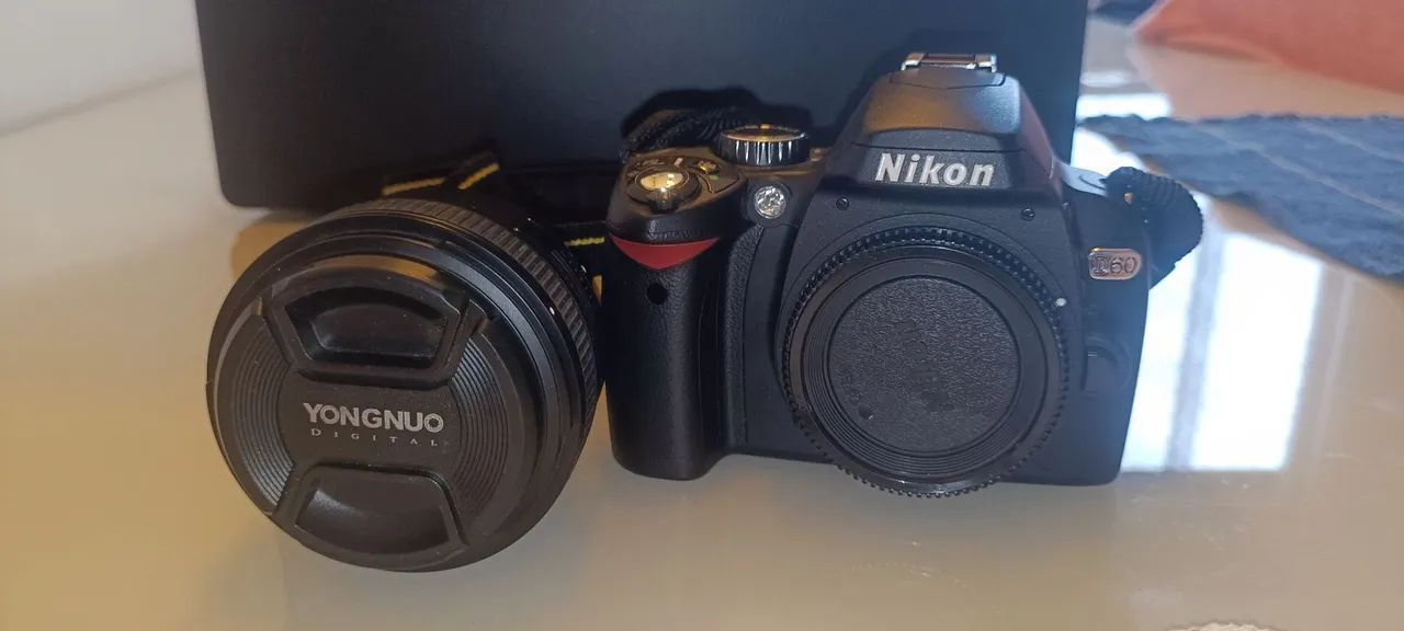 Câmera Nikon D60 seminovos  - Foto 3