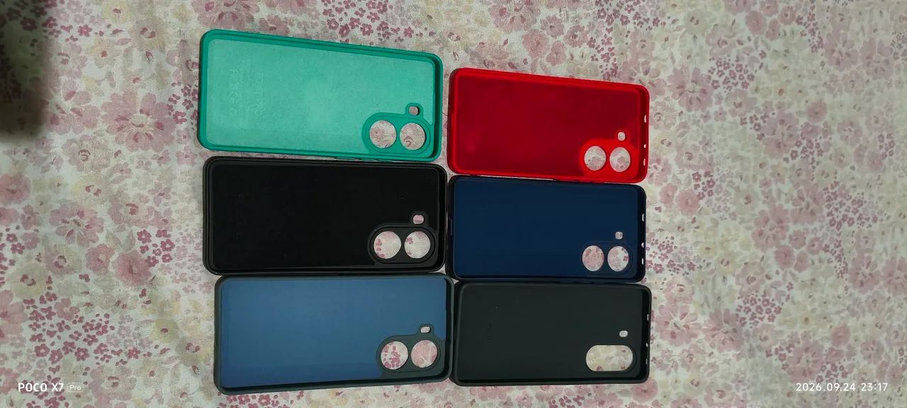 Vendo 6 capinha do poco x7 pro  - Foto 2