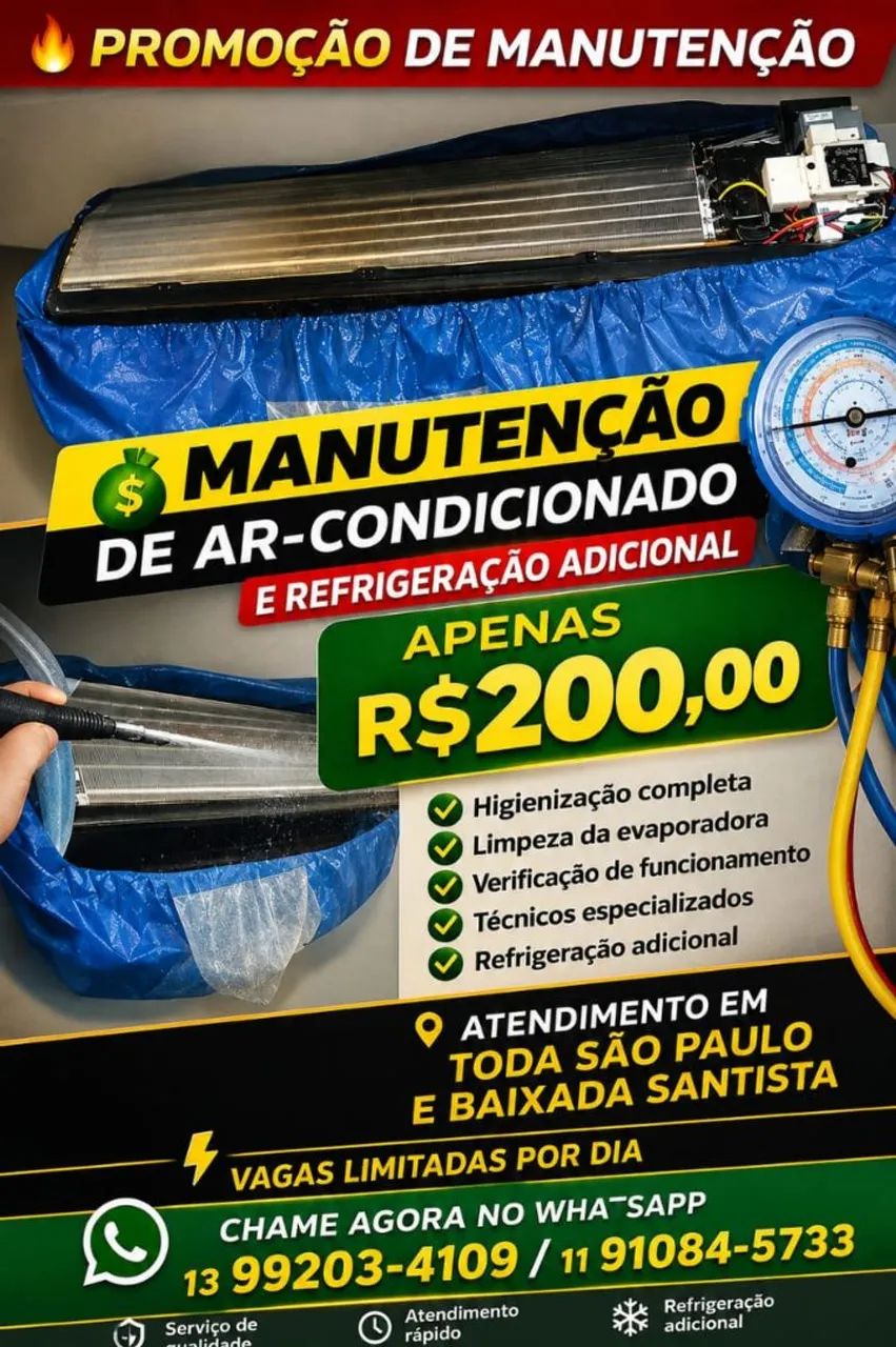 Instalação ar condicionado 