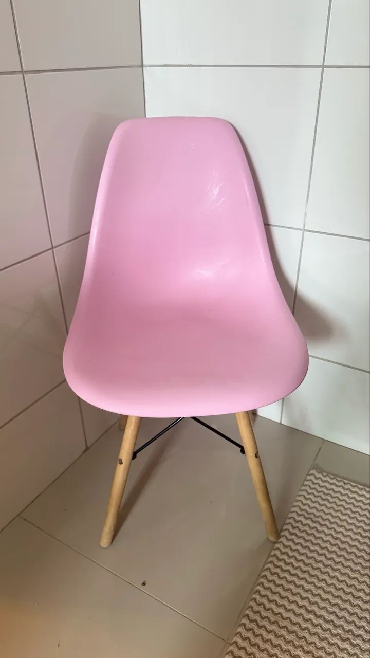 Cadeira Rosa Eames Eiffel - Foto 5