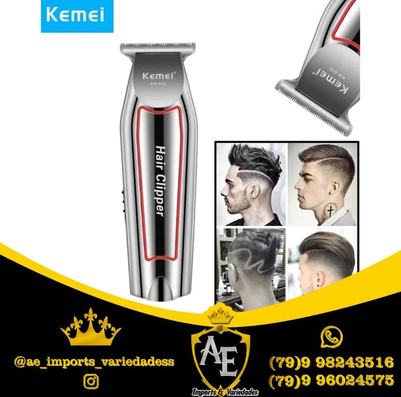 Máquina de acabamento Kemei 