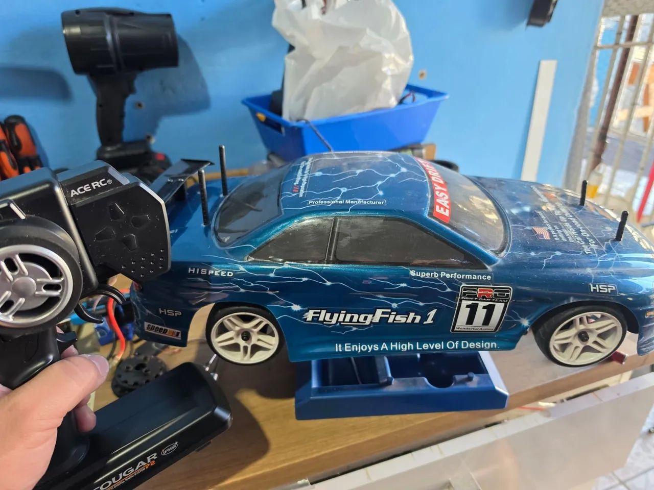 Automodelo hsp 1/10 onroad asfalto 
