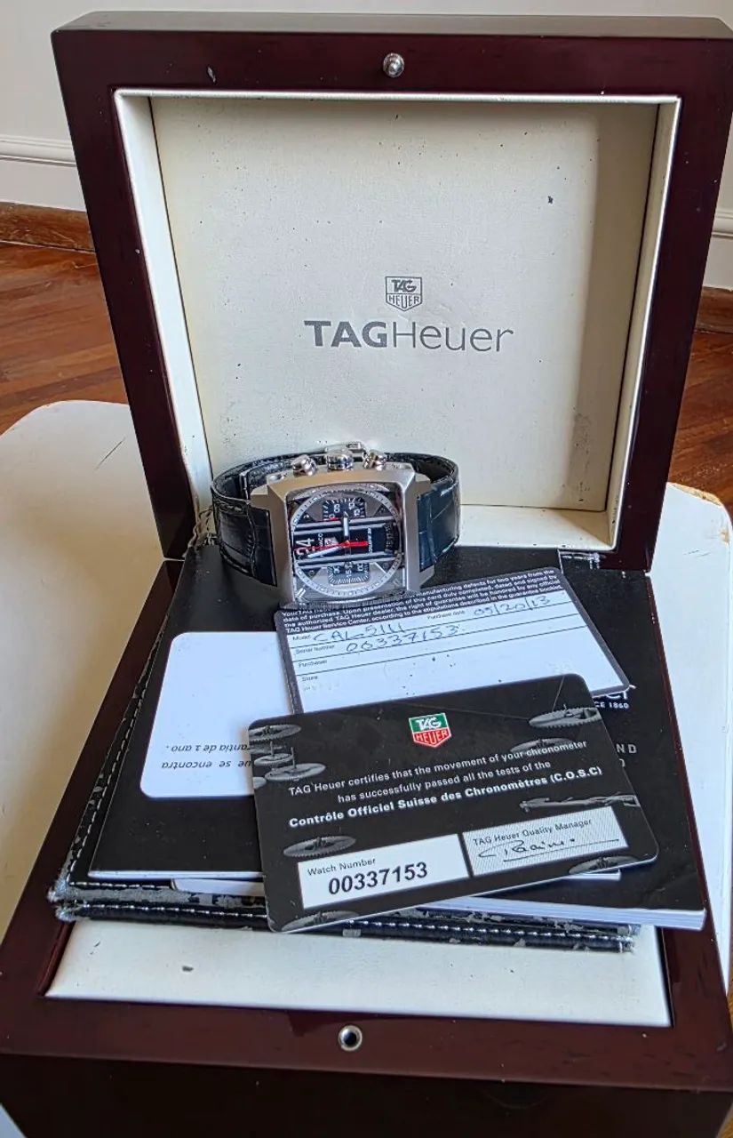 Relógio Tag Heuer Mônaco calibre 36. - Foto 4