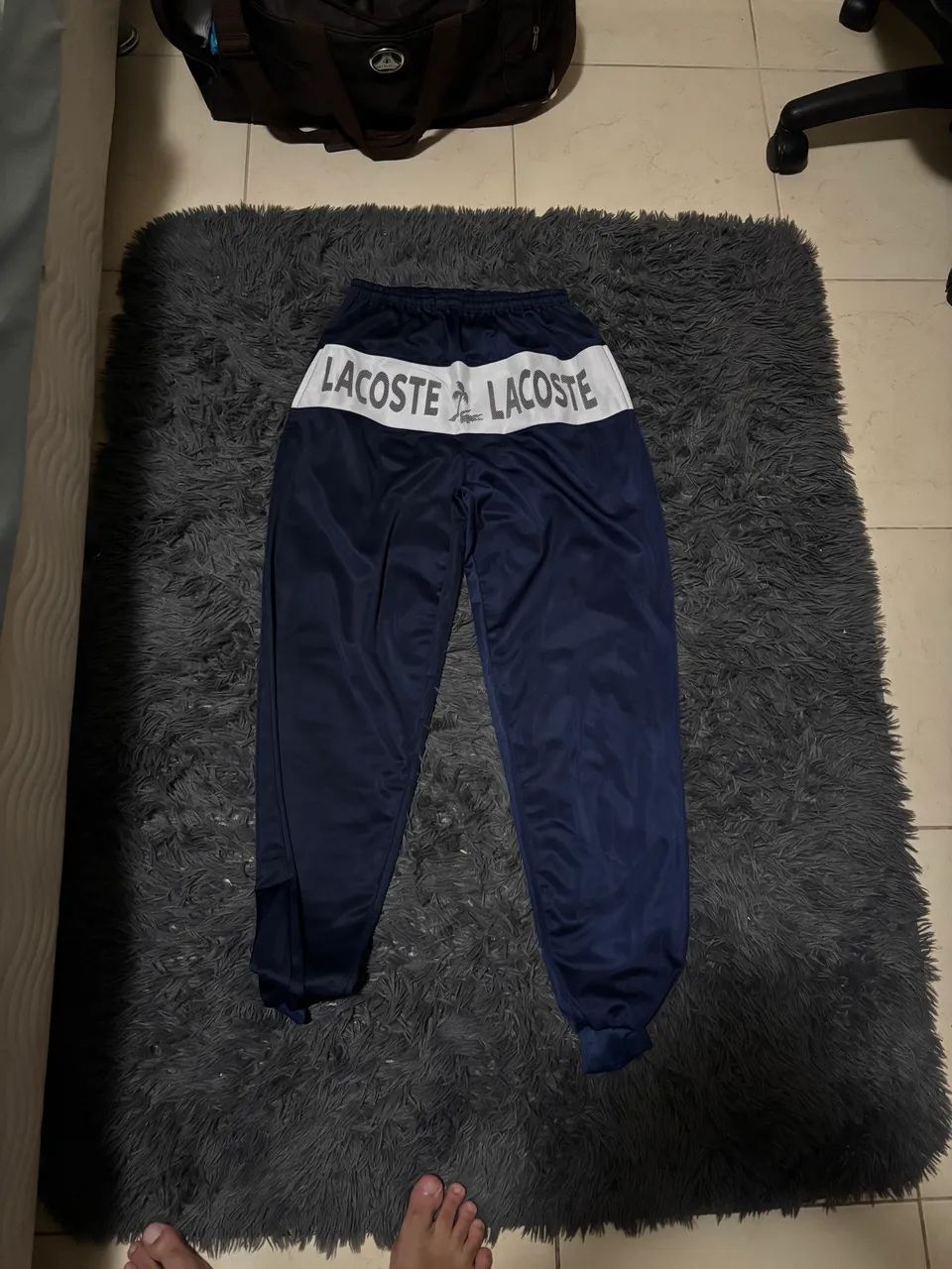Calça Lacoste GG Azul - Foto 2