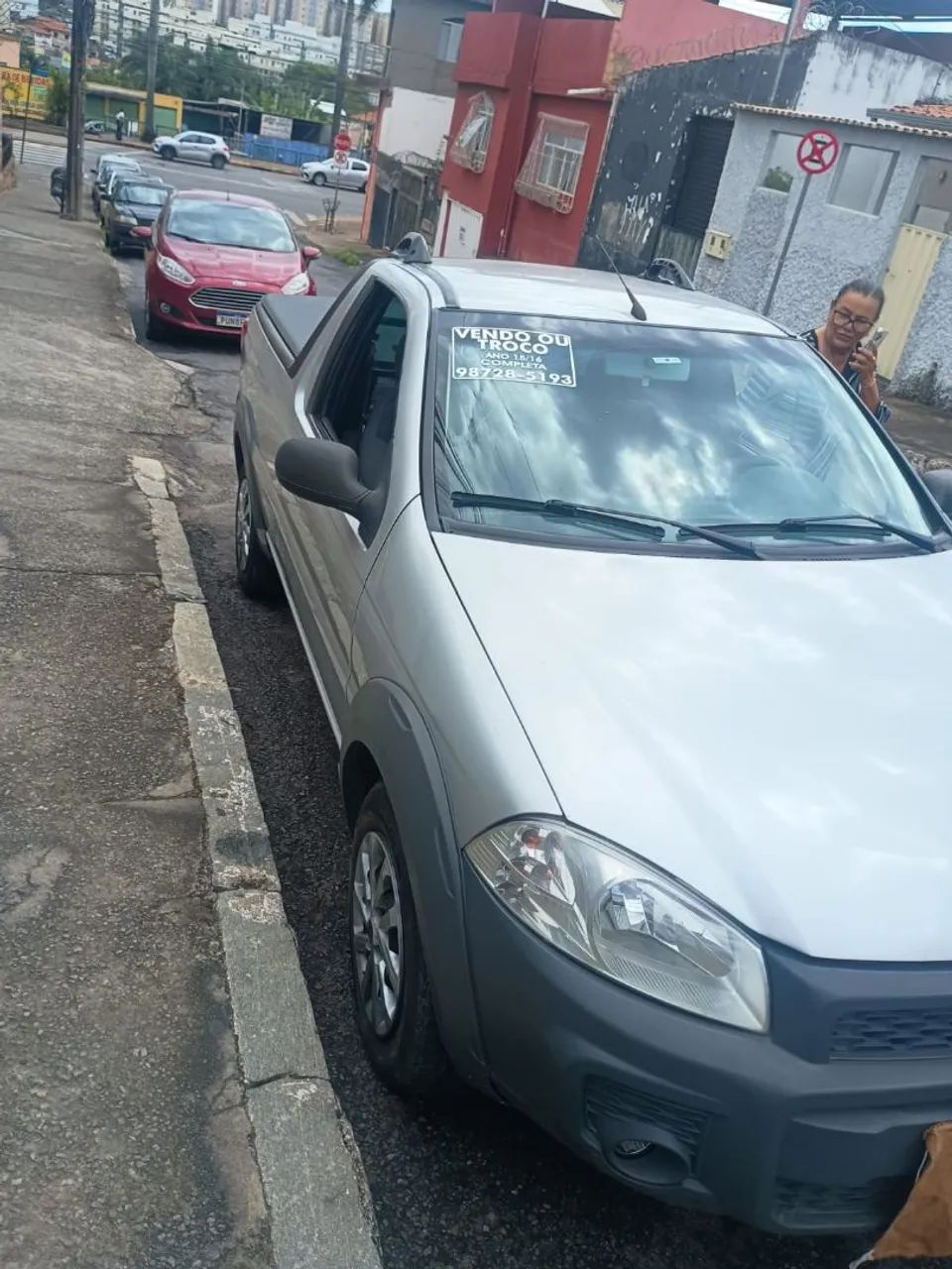 Fiat Strada Working Hard 1.4 Fire Flex 8V CD 2016 - Foto 4