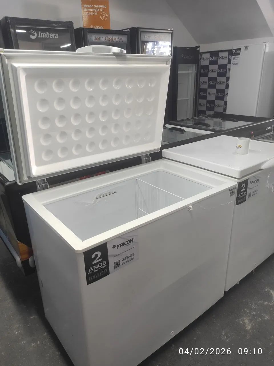 Bh Freezer horizontal congelados novo  - Foto 2