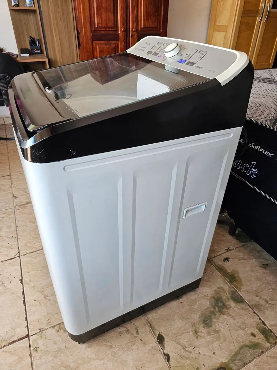 Máquina 12 kg bate e seca usada funcionando perfeitamente  - Foto 3