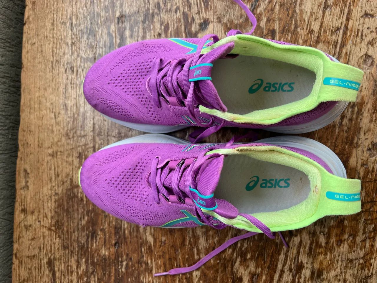 Tênis Asics Nimbus 26, usado, Feminino, 39BR - Foto 2