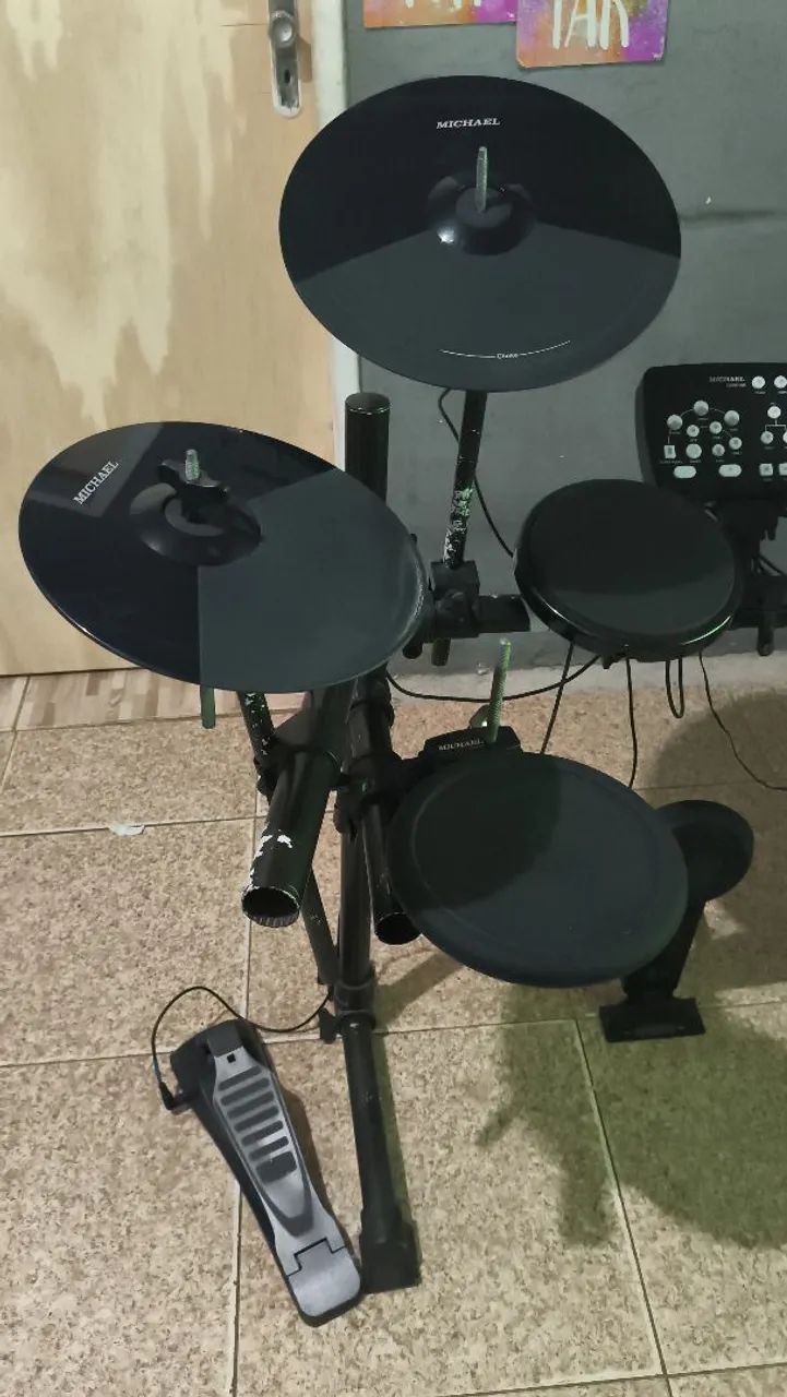Bateria eletrônica completa  - Foto 3