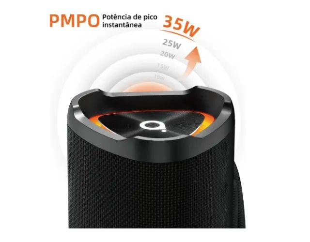 Caixa de Som Portátil Basike - Foto 4