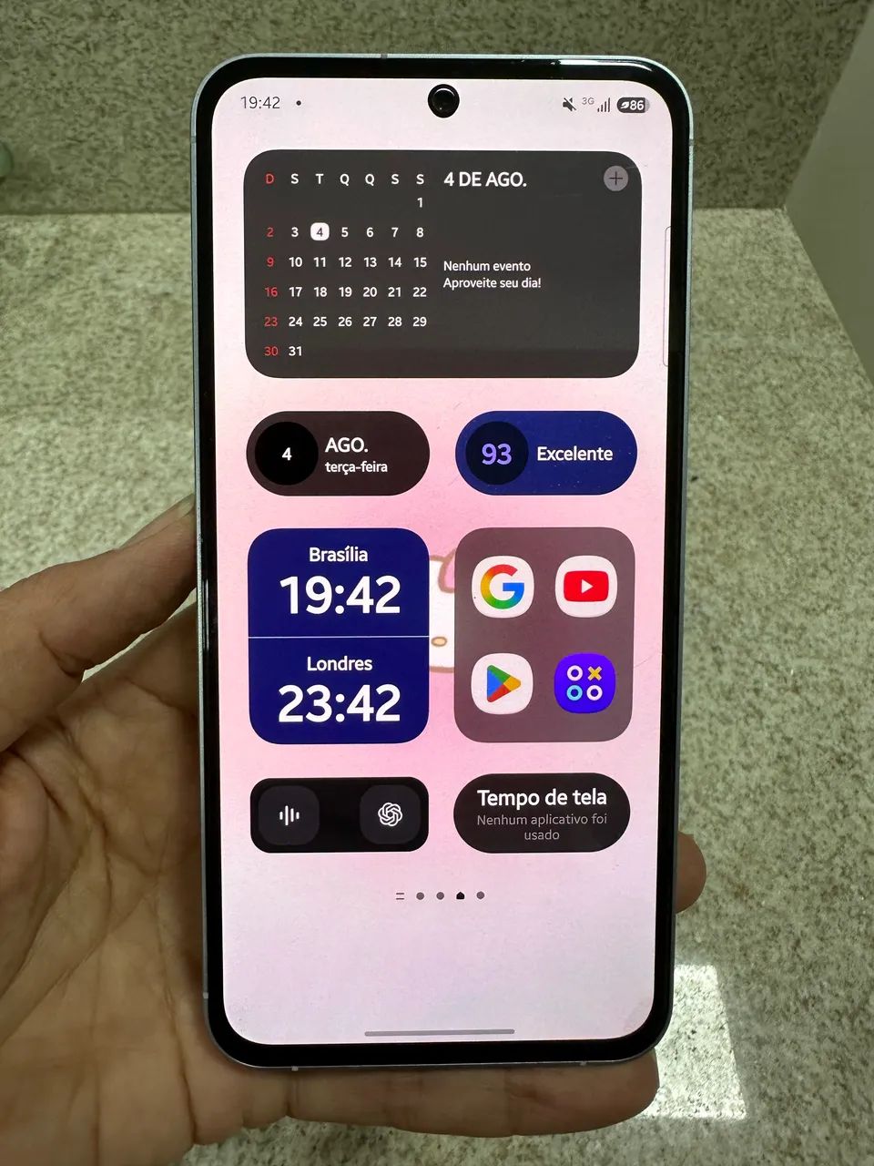 Samsung A55  memória de 256g - Foto 2