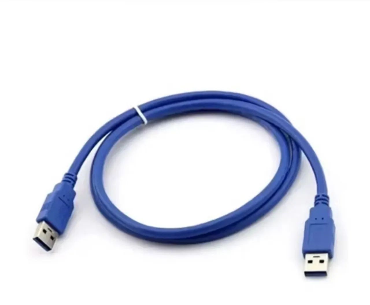 Cabo Usb 3.0 Macho Macho A+a Hd 3.0 1 Metro azul  - Foto 4