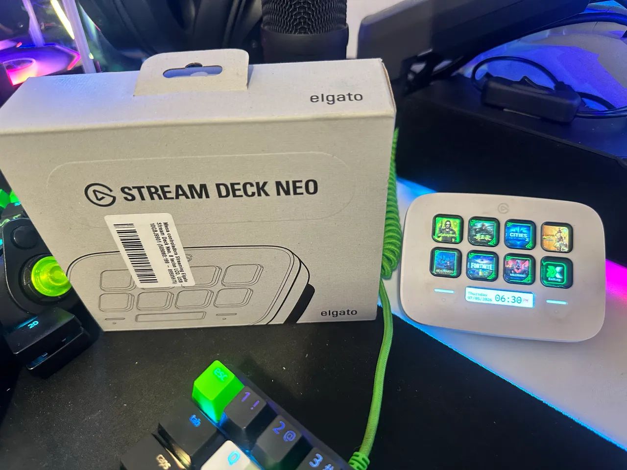 その他 Stream Deck Neo Stream Deck Neo - Black | Elgato