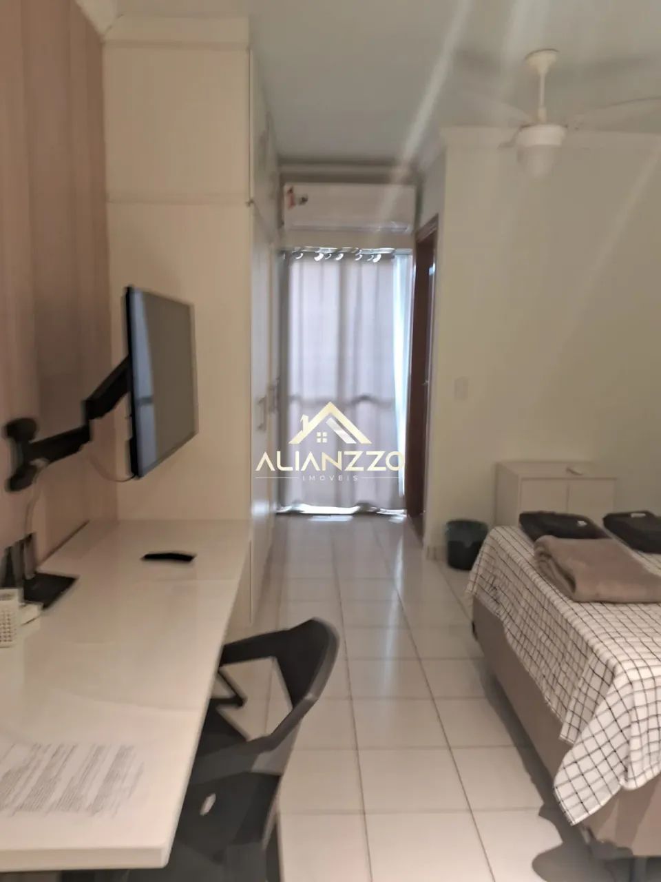 Kitchnet Mobiliada para locação Bairro Nova Ribeirania em Ribeirão Preto/SP. Alianzzo Imóv - Foto 8