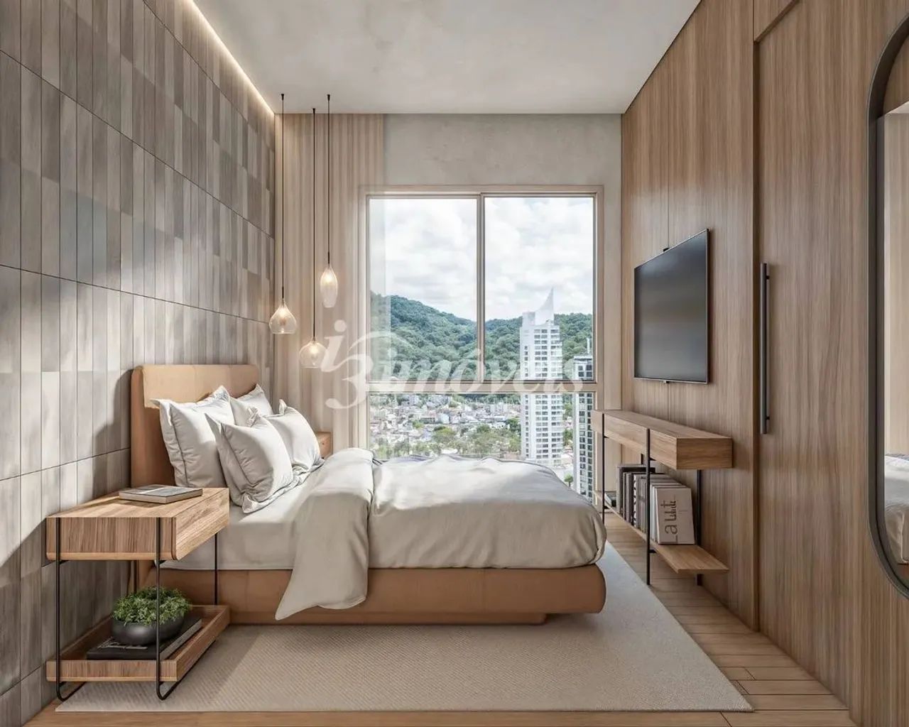 Apartamento à venda, com vista para o mar, 3 quartos sendo 1 suíte e 2 demi, 2 vagas, Hóru - Foto 9