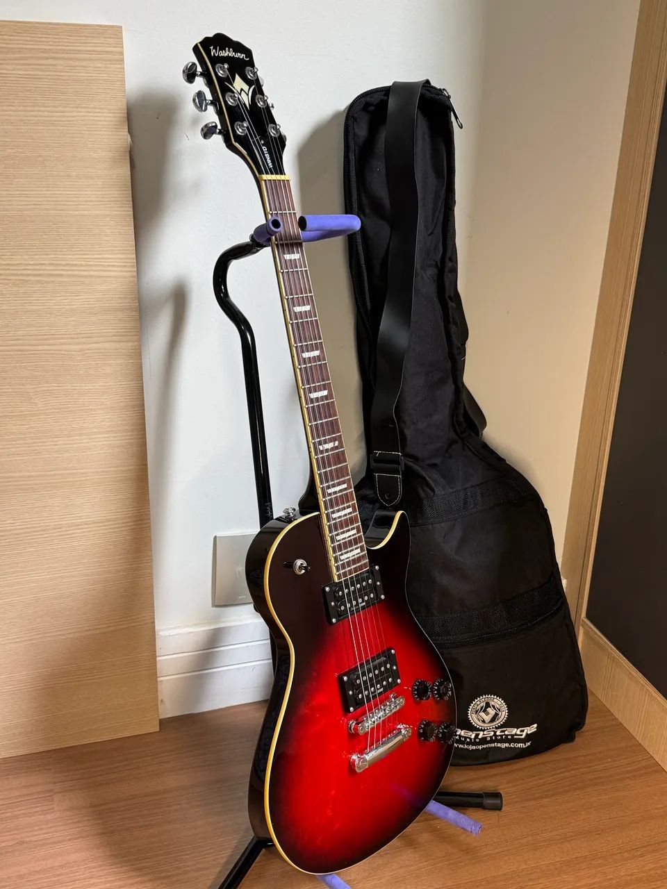 Guitarra Washburn WinStd tipo Les Paul - Foto 3