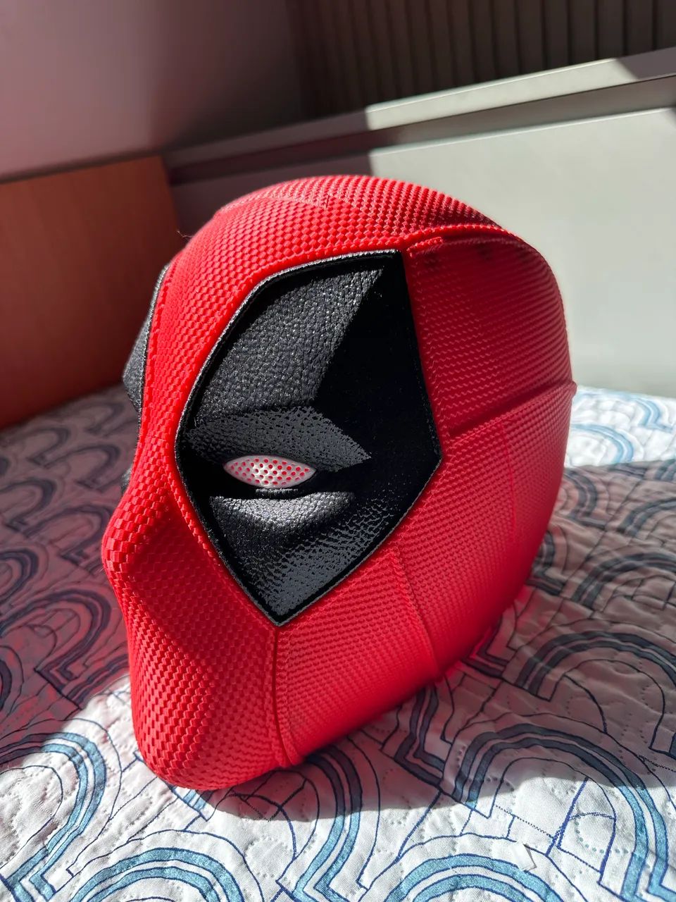 Máscara 3d deadpool encaixe por iman  - Foto 5
