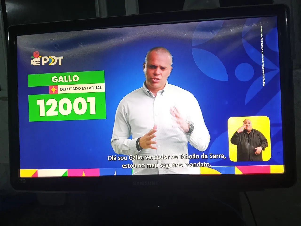 Tv e monitor Samsung 24 polegadas com conversor integrado  - Foto 5