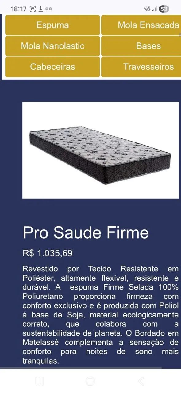 cama de solteiro Inter Link Charme, com 3 gavetas + mesa de cabeceira + colchão Ortobom. - Foto 2