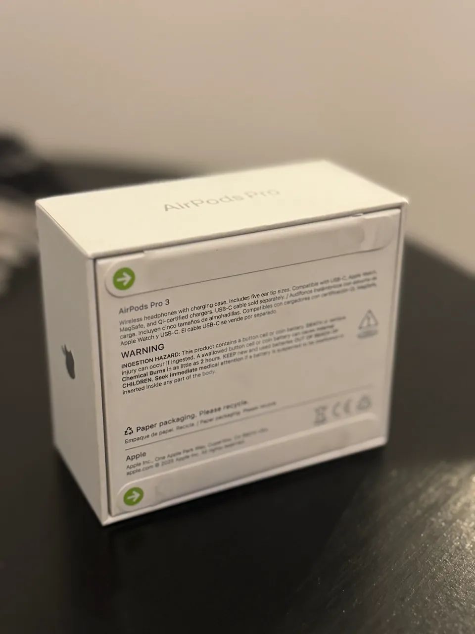 Air Pods Pro 3 - Na caixa e original - Fones de Ouvido - São