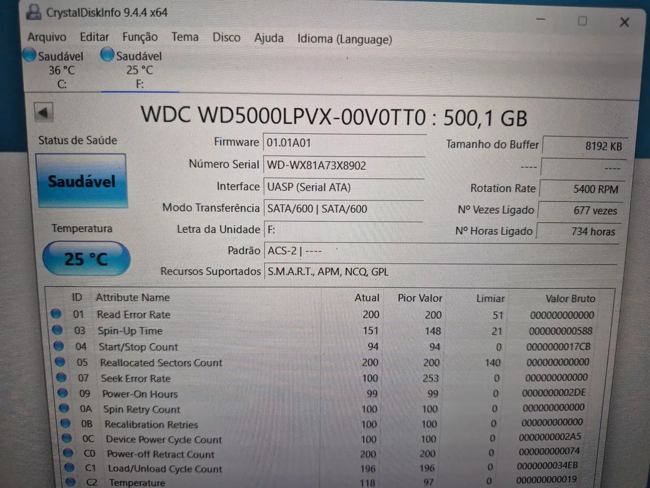 HD Wester Digital 500Gb - Foto 3