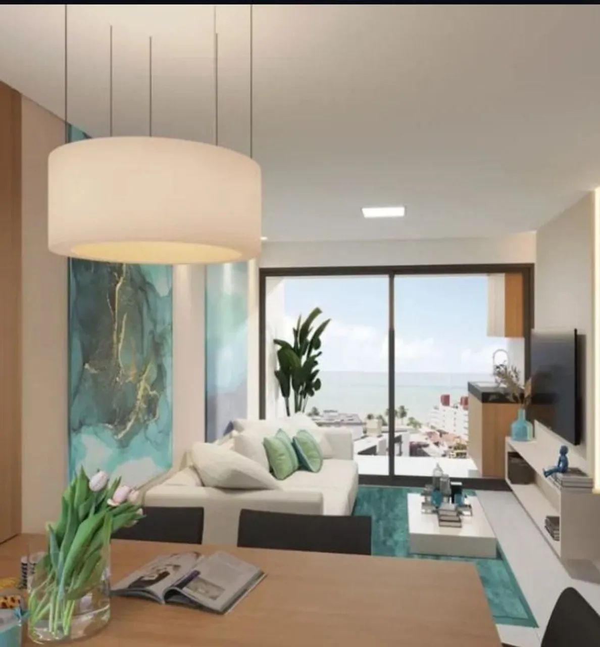 Apartamento moderno a 200m da praia, com 2 quartos, lazer completo e rooftop com piscina e - Foto 2