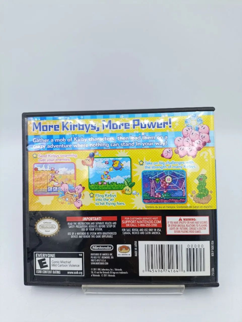Jogo do Kirby Mass Attack - Foto 3