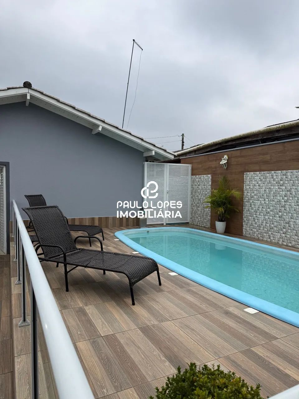 Casa 2 quartos com suite e piscina - Centro de Paulo Lopes - RUA 25 - Foto 3